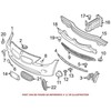 Bmw Z4 E85 E86 Kairysis Rūko Žibinto Dangtelis Originalus 51117158835