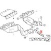 Bmw Z4 E85 Halter Abgasrohr Originalus 18207521196