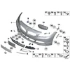 BMW numerio plokštelės laikiklis originalus 51117192173