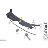 BMW Z4 E89 Prietaisas Vėjo Šiaudo Danga Originalus 51717192536