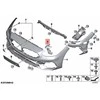 Bmw Z4 G29 20i 30i Priekinis Dešinysis Bumperio Priedas Originalus 51118493056