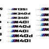 BMW Z4 M G29 Z4 M40i Roadster Užrašai juodai dažyti Z4 51142472846 Originalus