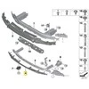 BMW Žemyninis Priekinis Smūgio Slėpiklis 7 G11 G12 Originalus 51117358795