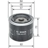 BOSCH alyvos filtras 0986452019 AY0114300A