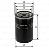 BOSCH alyvos filtras 0986452019 AY0114300A
