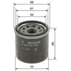 BOSCH alyvos filtras 0986452058 AY0114300A