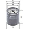 BOSCH alyvos filtras F026407017