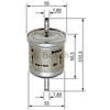 BOSCH degalų filtras 0450905316 0261155613