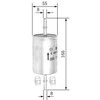 BOSCH degalų filtras 0450905316 0261155613