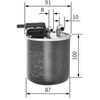 BOSCH degalų filtras F026402837