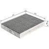 BOSCH filtras, salono oro 1987435567 64119361715
