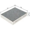 Bosch Filtras, salono oro filtras FORD C-MAX GALAXY II 1494697 1315687