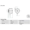 BOSCH generatoriaus 0986030720 028903119F