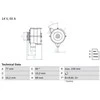BOSCH generatoriaus 0986030720 028903119F