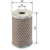 BOSCH hidraulinis filtras, vairavimo sistema 1457429820 A0001842225