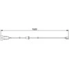 Bosch Įspėjamasis Kontaktas Porsche 928 Coupe 4 5 4 7 S Stabdžių Trinkelių Nusidėvėjimas 928 611 441 00 928 611 441 01