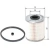 Bosch Kuro Filtras NISSAN NV400 RENAULT Master III 2.3 dCi 100 125 130 145 150 8200255181 8200255182 8200255183