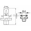 BOSCH lemputė 1987302235 2351MFX6