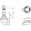 BOSCH lemputė, prožektorius 1987302481 ZF259010092