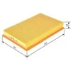 BOSCH oro filtras 1457433087 0261155613