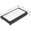 BOSCH oro filtras 1457433950 4B0407515