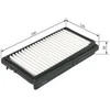 BOSCH oro filtras 1457433950 4B0407515