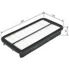 BOSCH oro filtras 1987429135 0261155613