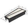 BOSCH oro filtras F026400302