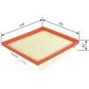 BOSCH oro filtras F026400375 13718507320