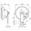 BOSCH pneumatinis ragas 0986320114