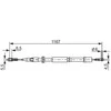 BOSCH rankinio stabdžio trosas 1987477199 1J0609721AQ