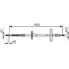 BOSCH rankinio stabdžio trosas 1987482021 12801833