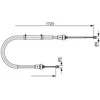 Bosch Dacia Duster Rankinio Stabdžio Trosas HSMC HSMD 7701205143 7701205144