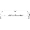 BOSCH rankinio stabdžio trosas 1987482864 7H0711476J