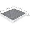 Bosch Salono Oro Filtras Audi A1 A3 A4 A6 Seat Ibiza Toledo Skoda Roomster Fabia VW Polo 6Q0820040 6Q0820040A 6Q0820040B