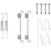 BOSCH stabdžių avalynės montavimo rinkinys 1987475285 3754703