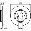 BOSCH stabdžių diskas 0986478793