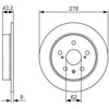 BOSCH stabdžių diskas 0986479047 30769061