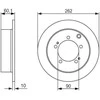BOSCH stabdžių diskas 0986479603 MB928716