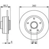 BOSCH stabdžių diskas 0986479684 432001539R