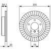 BOSCH stabdžių diskas 0986479775 34216782605