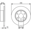 Bosch Stabdžių Diskas IVECO Daily 35C14 35S14 35C17 35S17 43050005 43050006