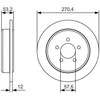 BOSCH stabdžių diskas 0986479A80 26700AJ010
