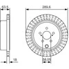 BOSCH stabdžių diskas 0986479A83 26700AJ010