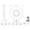 BOSCH stabdžių diskas 0986479D40 1763884