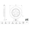 Bosch Stabdžių Diskas Honda Crv Rw Rt Rw1 Rw2 Rt5 42630t0a003 42630t0a013