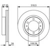 BOSCH stabdžių diskas 0986479R46 435120K090
