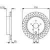 BOSCH stabdžių diskas 0986479V05 26700FG010