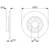 Bosch Stabdžių Diskas Alfa Romeo 159 Brera Giulietta Spider 2.0 JTDM 170Hp 939AXP1B 939DXP1B 940FXE1A