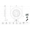 Bosch Stabdžių diskas Audi A4 A5 A6 Q5 Q7 4G0505601 4G0615601 4G0505601A 4G0615601A